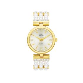 Elite+Ladies+Gold+Tone+Watch