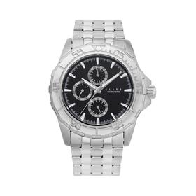 Elite+Men%27s+Silver+Tone+Watch