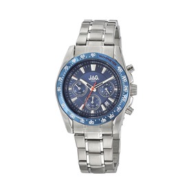 JAG-Mens-Silver-Tone-Chronograph-Watch on sale