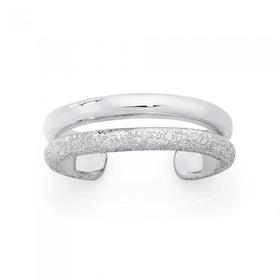 Silver-Stardust-Polish-Toe-Ring on sale