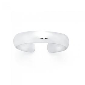 Sterling-Silver-Plain-Toe-Ring on sale