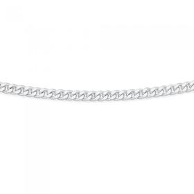 Silver-60cm-Curb-Chain on sale