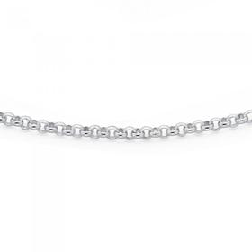 Sterling+Silver+45cm+Belcher+Chain