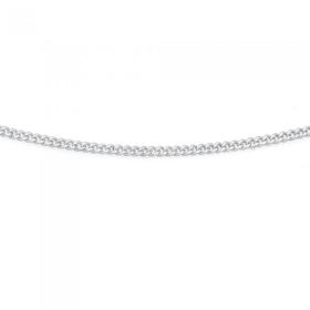 Silver-45cm-Curb-Chain on sale