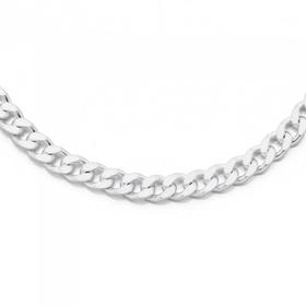 Silver-50cm-Curb-Chain on sale