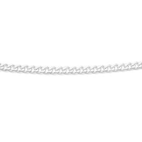 Silver-45cm-Curb-Chain on sale