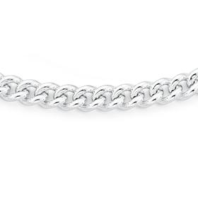 Silver-45cm-Curb-Chain on sale