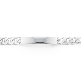 Sterling+Silver+22cm++Gents+Identity+Bracelet