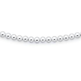 Silver-19cm-Ball-Bracelet on sale