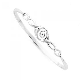 Silver-Scroll-Bangle on sale