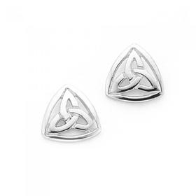 Silver-Celtic-Studs on sale