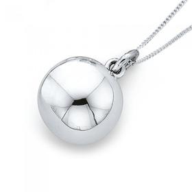 Silver-Harmony-Ball-Pendant-18mm on sale