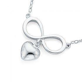 Sterling-Silver-Infinity-Pendant on sale