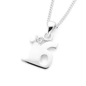 Silver-Cubic-Zirconia-16-Pendant on sale