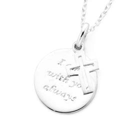 Silver-Message-Pendant on sale