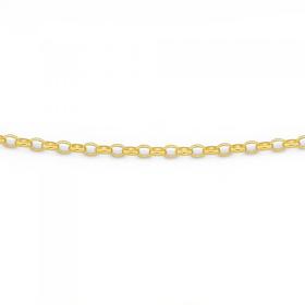 Solid-9ct-Gold-50cm-Oval-Belcher-Chain on sale