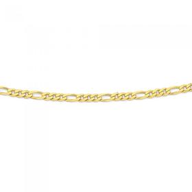 9ct-Gold-60cm-Figaro-31-Chain on sale