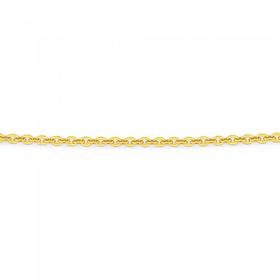 Solid-9ct-Gold-45cm-Trace-Chain on sale