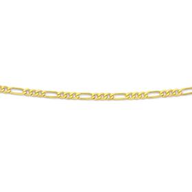 Solid-9ct-Gold-55cm-Figaro-Chain on sale