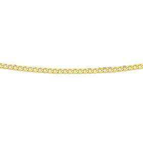 9ct-Gold-55cm-Solid-Flat-Curb-Chain on sale