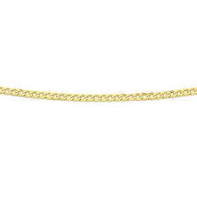 Solid-9ct-Gold-55cm-Flat-Curb-Chain on sale