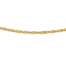 Solid-9ct-Gold-50cm-Singapore-Chain on sale