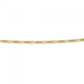 Solid-9ct-Gold-50cm-Fine-31-Figaro-Chain on sale