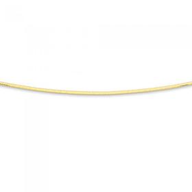 Solid-9ct-Gold-45cm-Diamond-Cut-Snake-Chain on sale