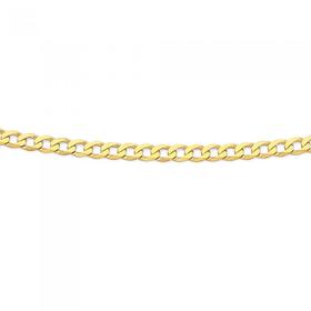 Solid-9ct-Gold-55cm-Curb-Chain on sale