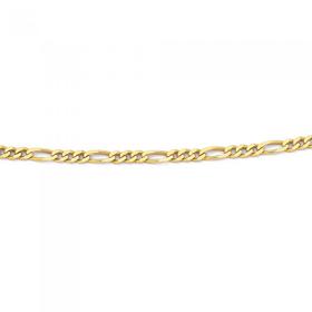 Solid-9ct-Gold-50cm-Figaro-31-Chain on sale