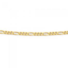 Solid-9ct-Gold-60cm-Figaro-31-Chain on sale