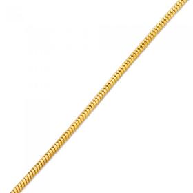 9ct-Gold-45cm-Solid-Snake-Chain on sale