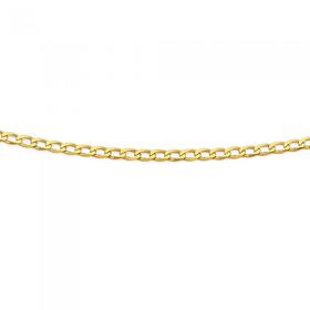 Solid-9ct-Gold-50cm-Curb-Chain on sale