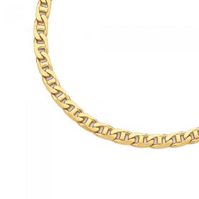 Solid-9ct-Gold-50cm-Anchor-Chain on sale