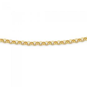 9ct+Gold+60cm+Solid+Belcher+Chain