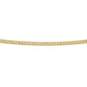 9ct-Gold-55cm-Solid-Curb-Chain on sale
