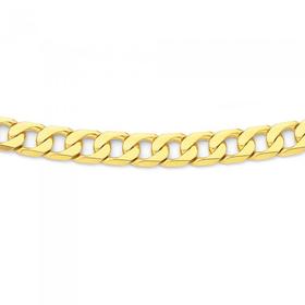 9ct-Gold-Mens-60cm-Solid-Curb-Chain on sale