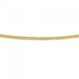 9ct-Gold-55cm-Curb-Chain on sale