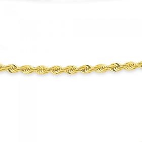 9ct-Gold-50cm-Rope-Chain on sale