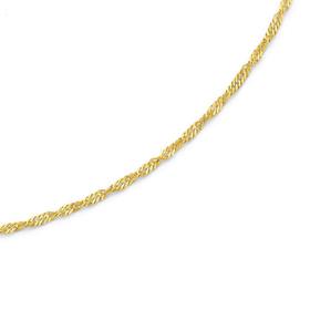 9ct-25cm-Singapore-Anklet on sale