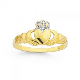 9ct-Gold-Dress-Ring on sale