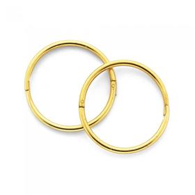 9ct-Gold-Large-Plain-Sleepers on sale