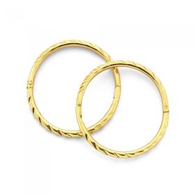 9ct-Gold-Large-Twist-Sleepers on sale