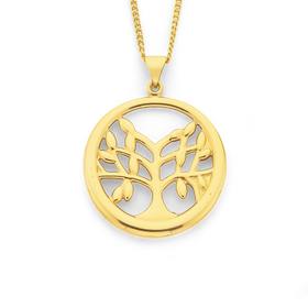 9ct-Gold-Tree-of-Life-Pendant on sale