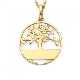 9ct-Gold-Tree-of-Life-Pendant on sale