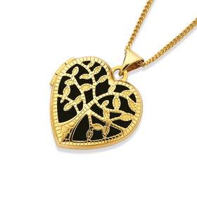 9ct-Gold-Tree-Of-Life-Locket on sale