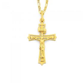 9ct-Gold-Crucifix-Pendant on sale