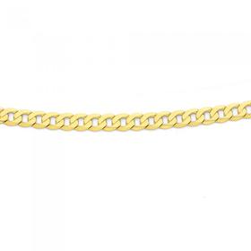 9ct-60cm-Solid-Bevelled-Close-Curb-Chain on sale