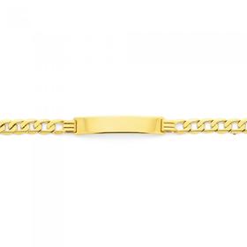 9ct-21cm-Solid-Curb-ID-Bracelet on sale