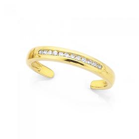 9ct-Toe-Ring on sale